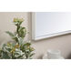 Monet 28 X 28 inch White Wall Mirror
