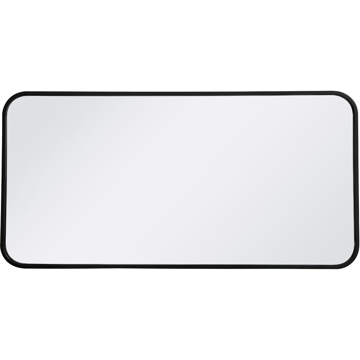 Evermore 36 X 18 inch Black Mirror