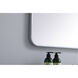 Evermore 40 X 27 inch Silver Mirror