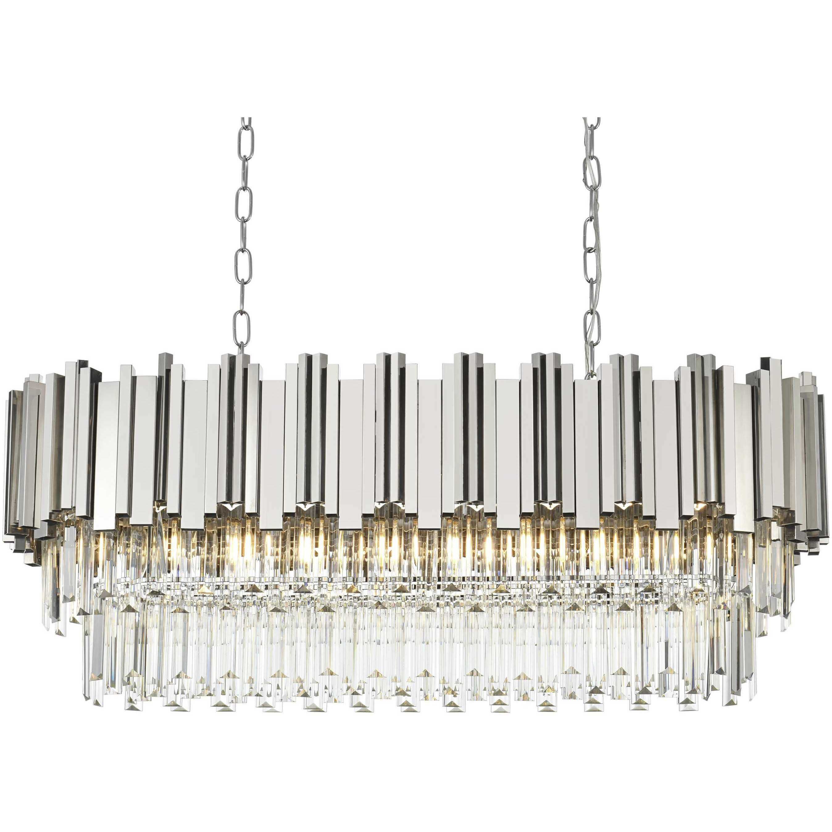 Willow 9 Light 14 inch Chrome Chandelier Ceiling Light