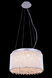 Influx 10 Light 16 inch Chrome Pendant Ceiling Light