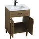 Chandler 24 X 34 inch Walnut Brown Bathroom Vanity Cabinet