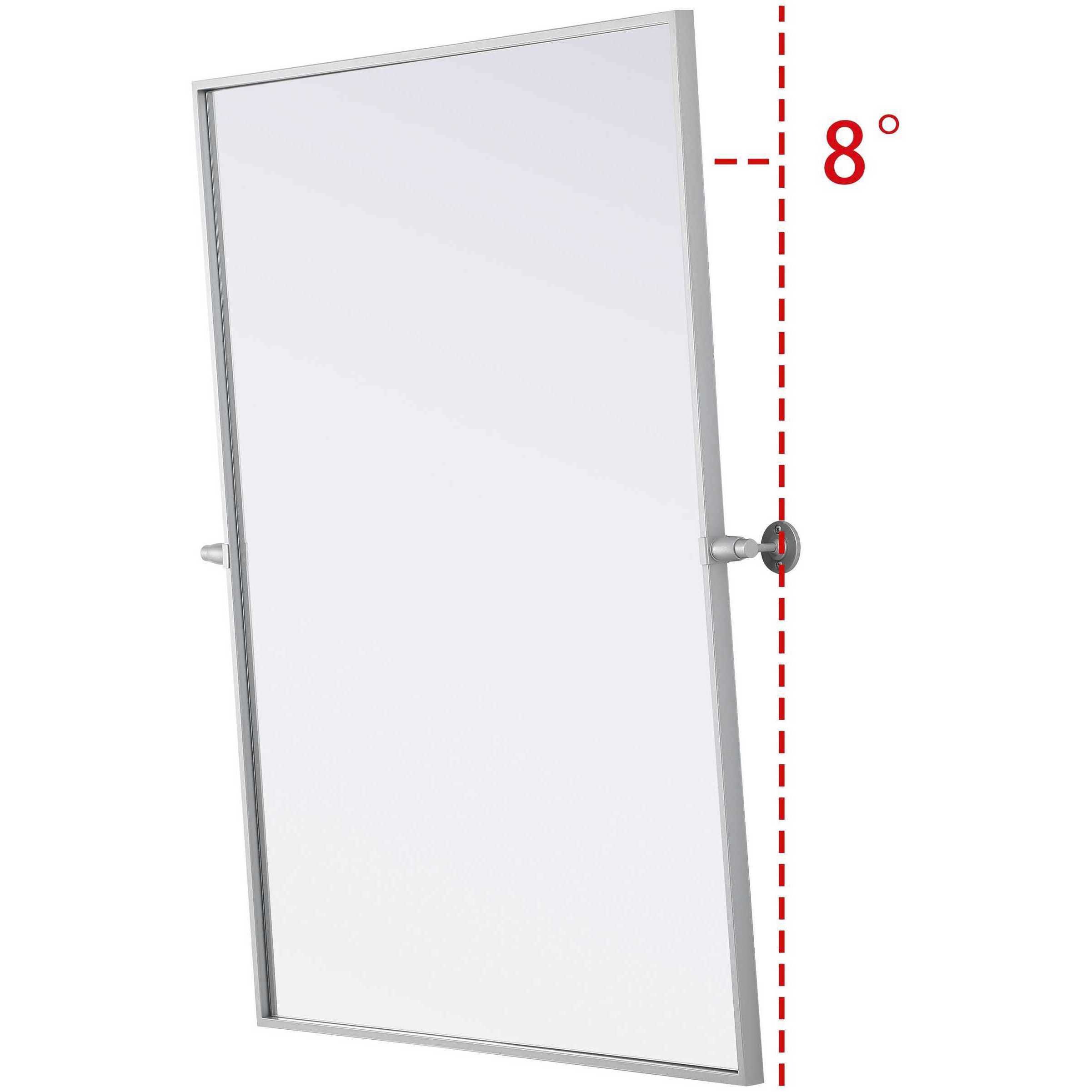 Amoura 40 X 30 inch Silver Mirror