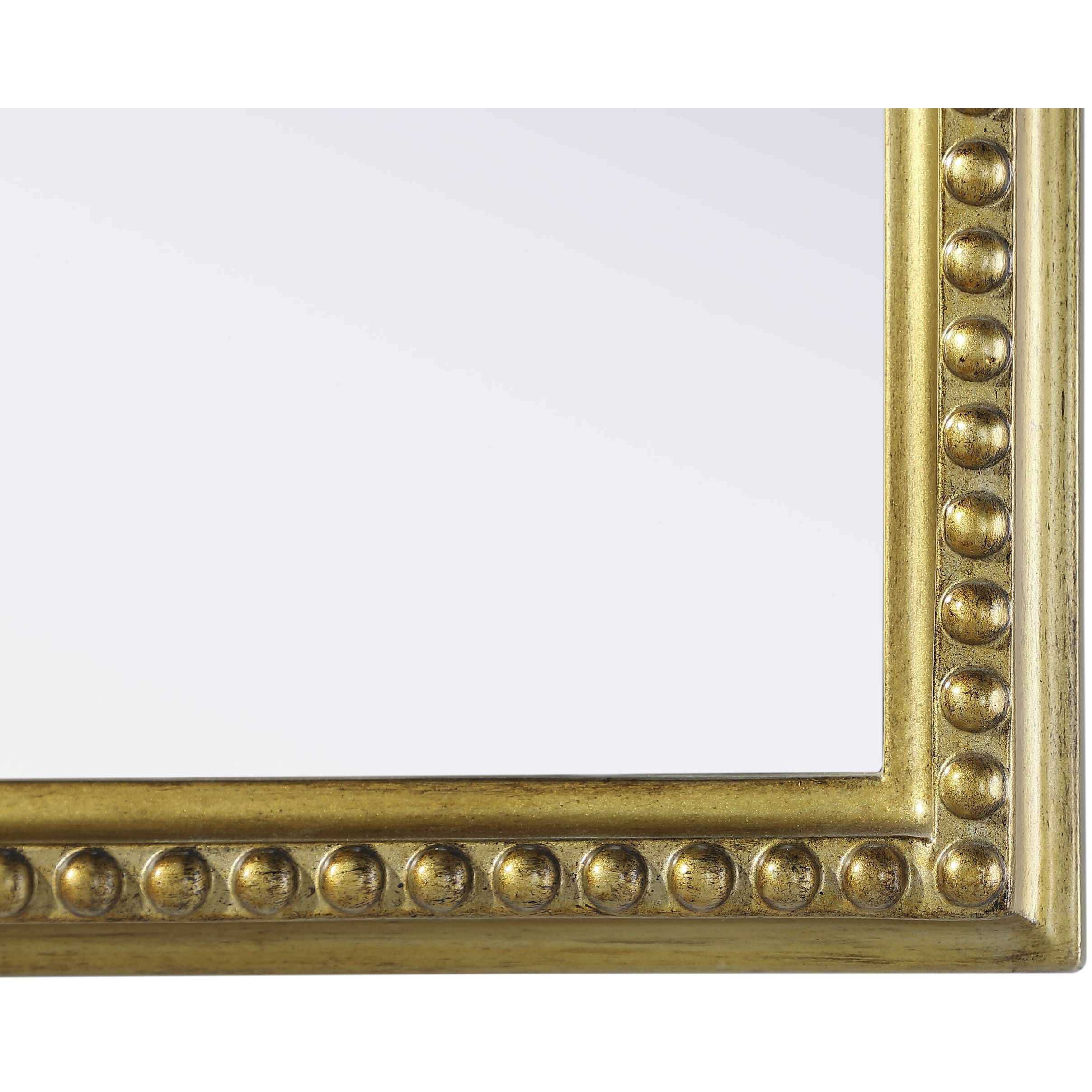 Naomi 36 X 27 inch Antique Brass Mirror