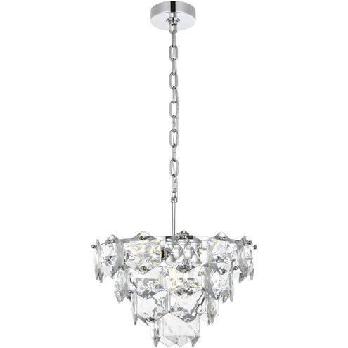 Adaline 6 Light 16 inch Chrome Chandelier Ceiling Light