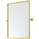 Everly 32 X 24 inch Gold Mirror