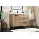 Baldwin 42 X 22 X 34 inch Natural Oak Vanity Sink Set