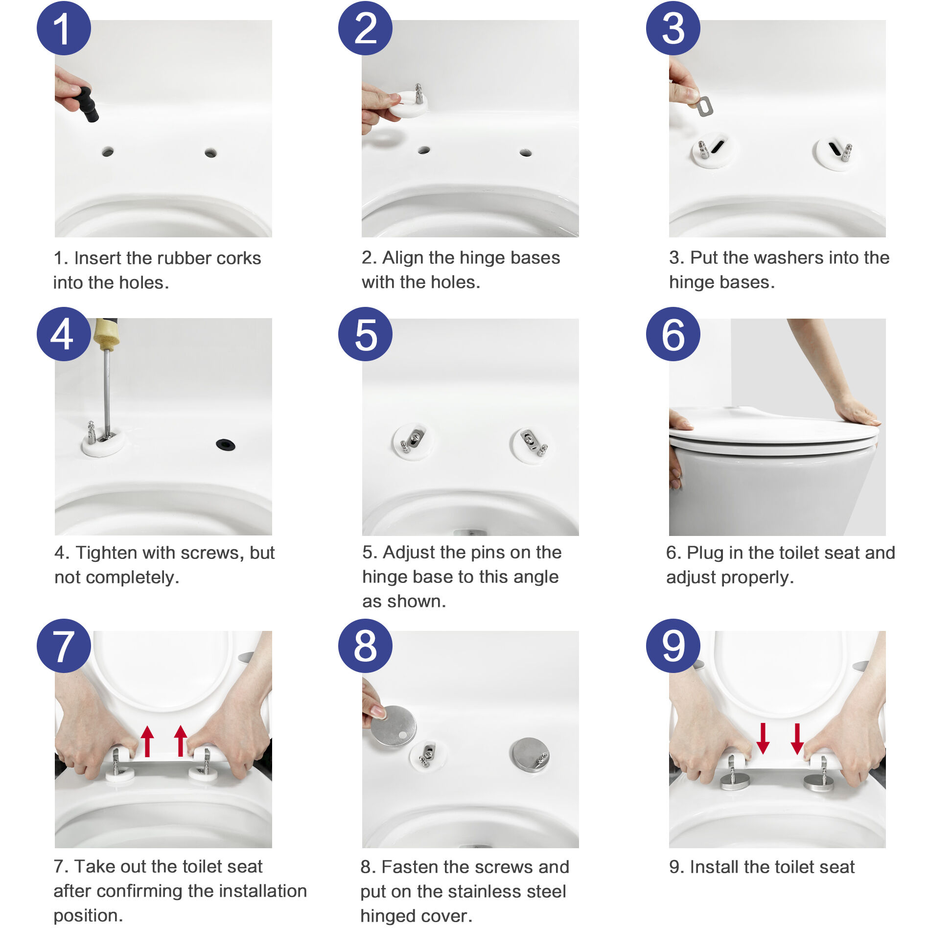 Winslet White Toilet