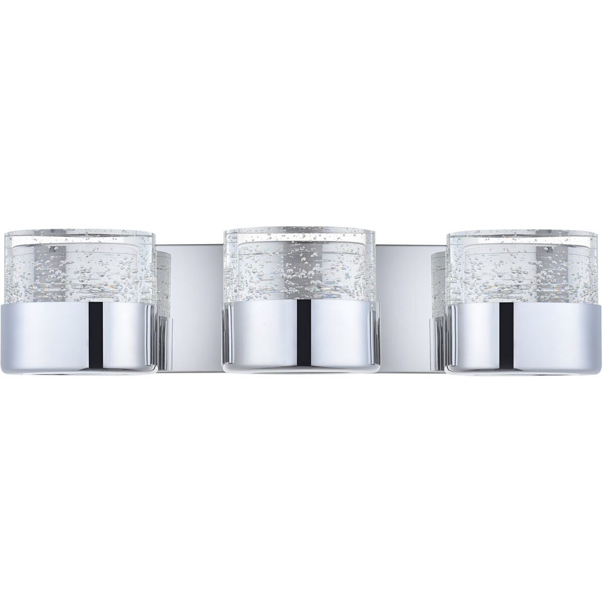 Pollux LED 19.21 inch Chrome Wall Sconce Wall Light