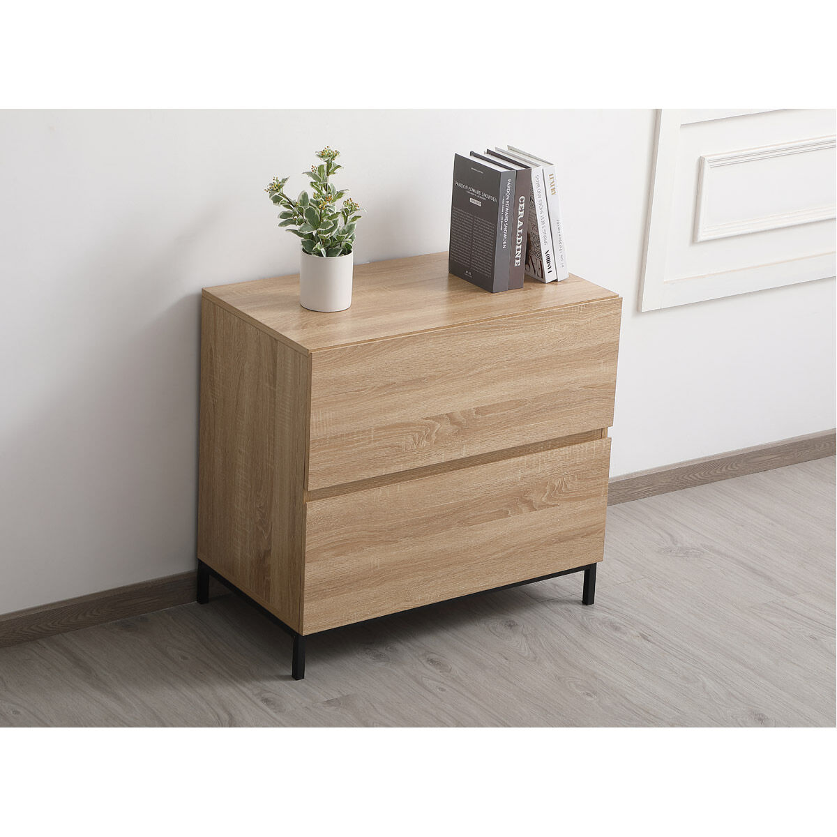 Emerson Mango Wood File Cabinet