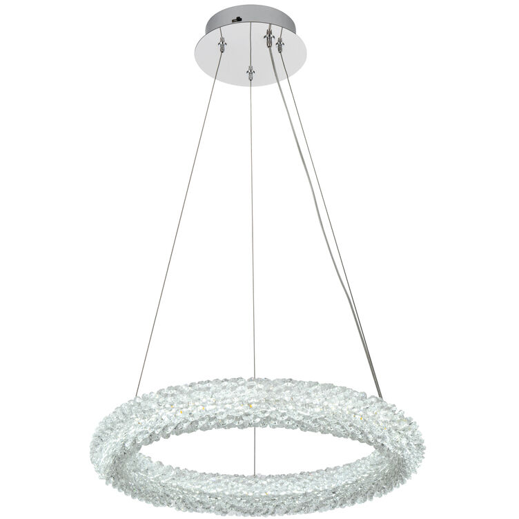 Bowen 1 Light 18 inch Chrome Chandelier Ceiling Light