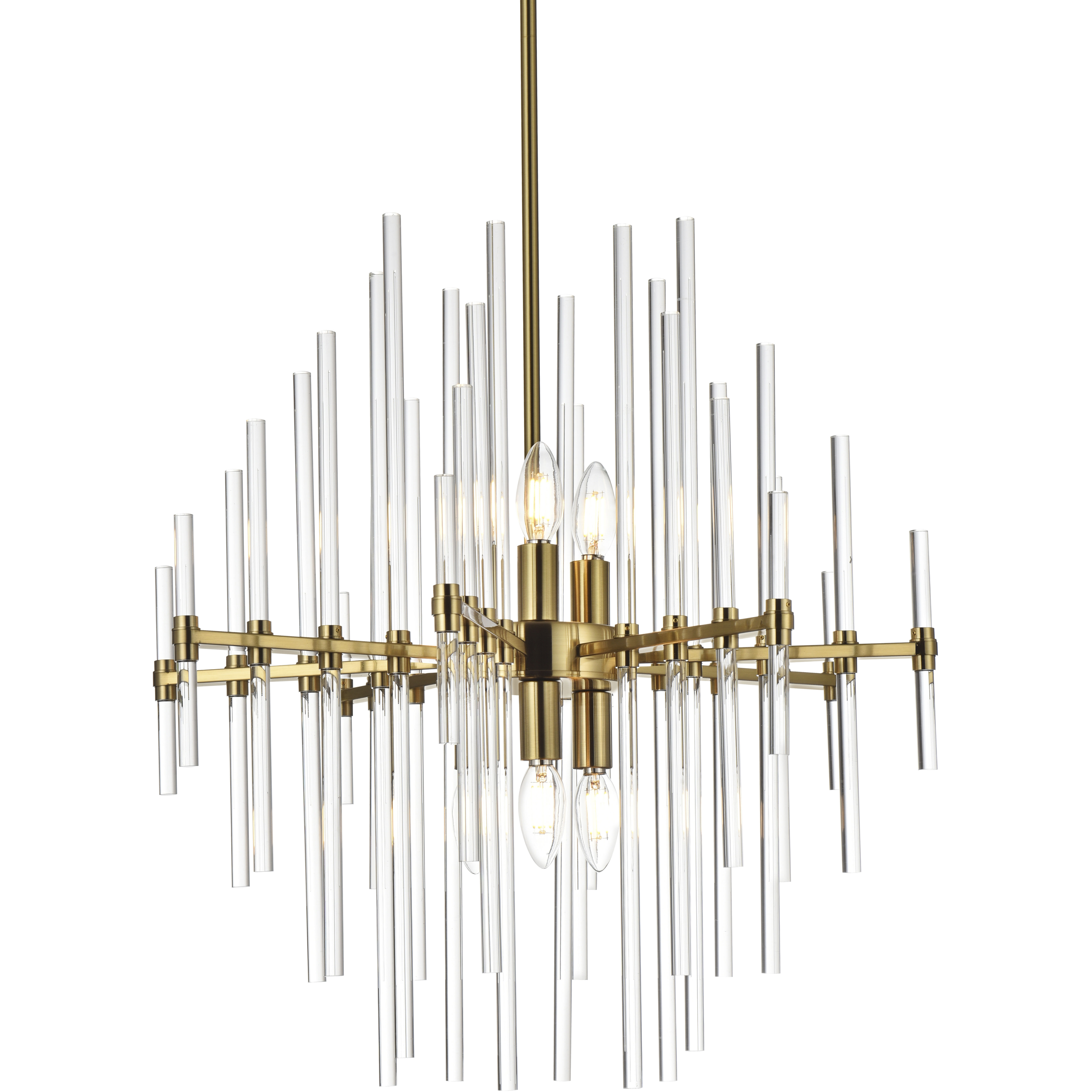 Sienna 6 Light 23 inch Gold Pendant Ceiling Light