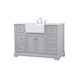 Franklin 48 X 22 X 35 inch Grey Bathroom Vanity Cabinet