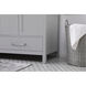 Irene 72 X 22 X 34 inch Gray Vanity Sink Set