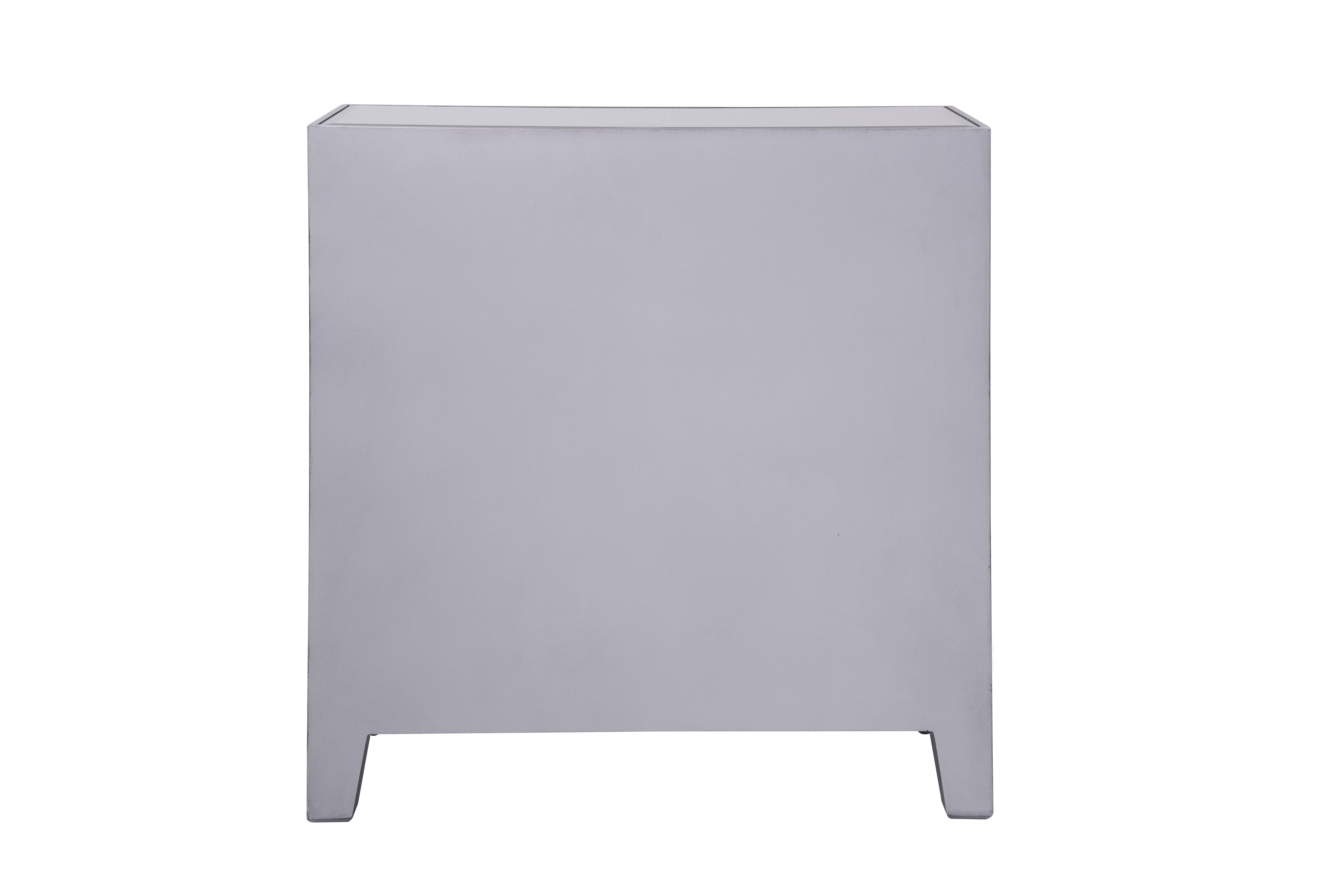 Contempo Silver Cabinet
