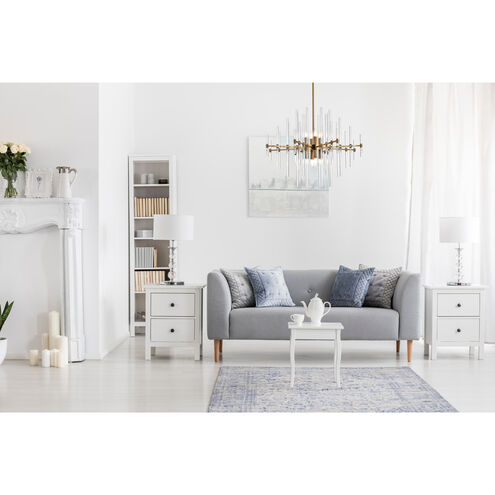 Sienna 8 Light 27 inch Gold Pendant Ceiling Light