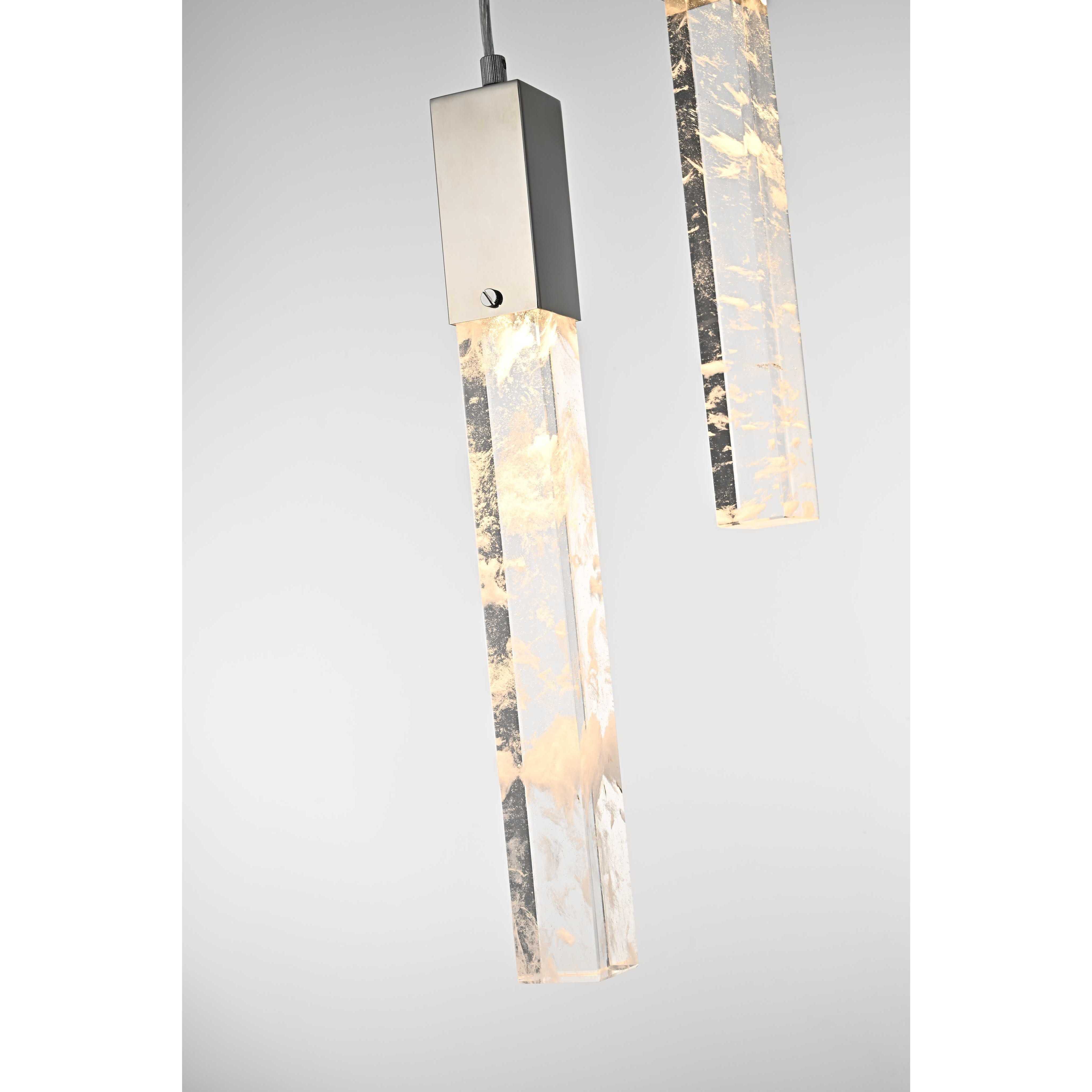 Aurora 25 Light 42 inch Chrome Chandelier Ceiling Light