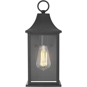 Shepard 1 Light 14.5 inch Black Outdoor Wall Sconce