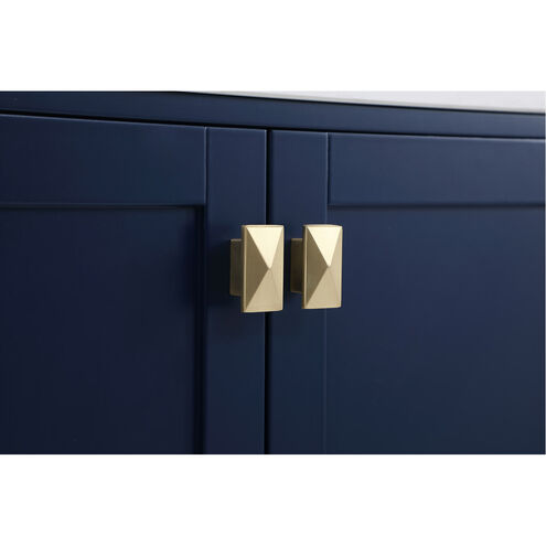 Irene 42 X 22 X 34 inch Blue Vanity Sink Set