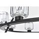 Cadence 21 Light 48 inch Black Chandelier Ceiling Light