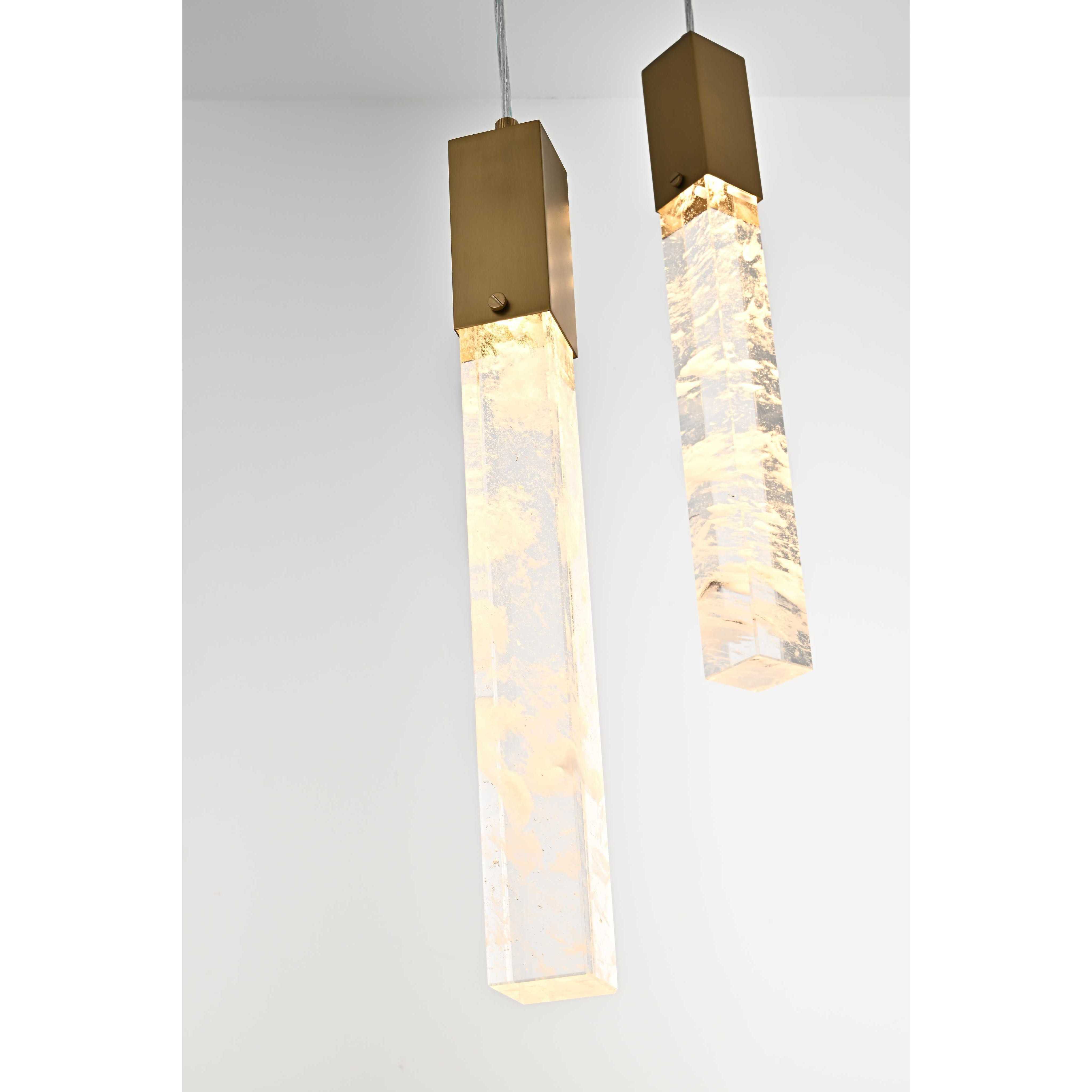 Aurora 13 Light 26 inch Satin Gold Pendant Ceiling Light