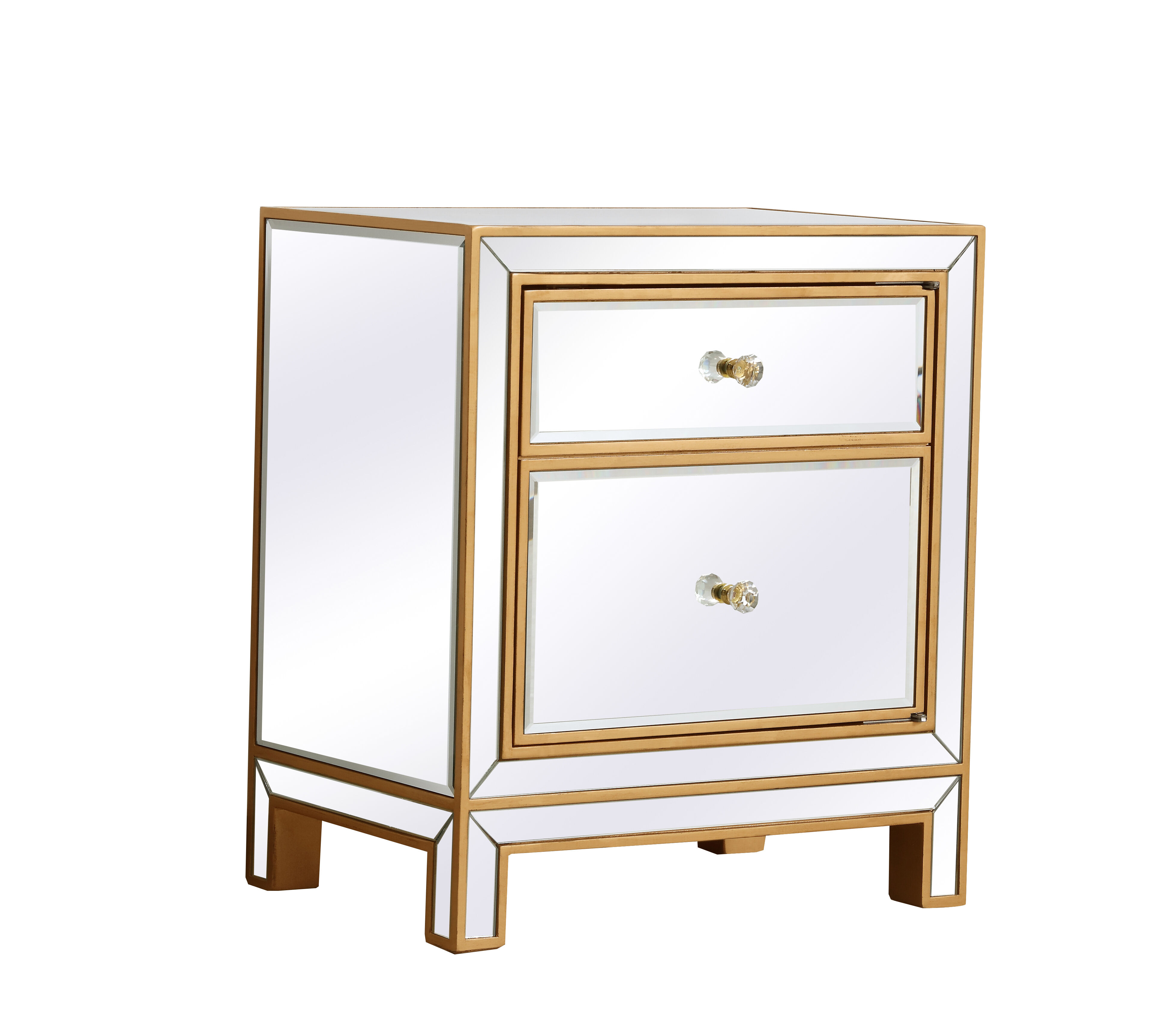 Reflexion Antique Gold Cabinet