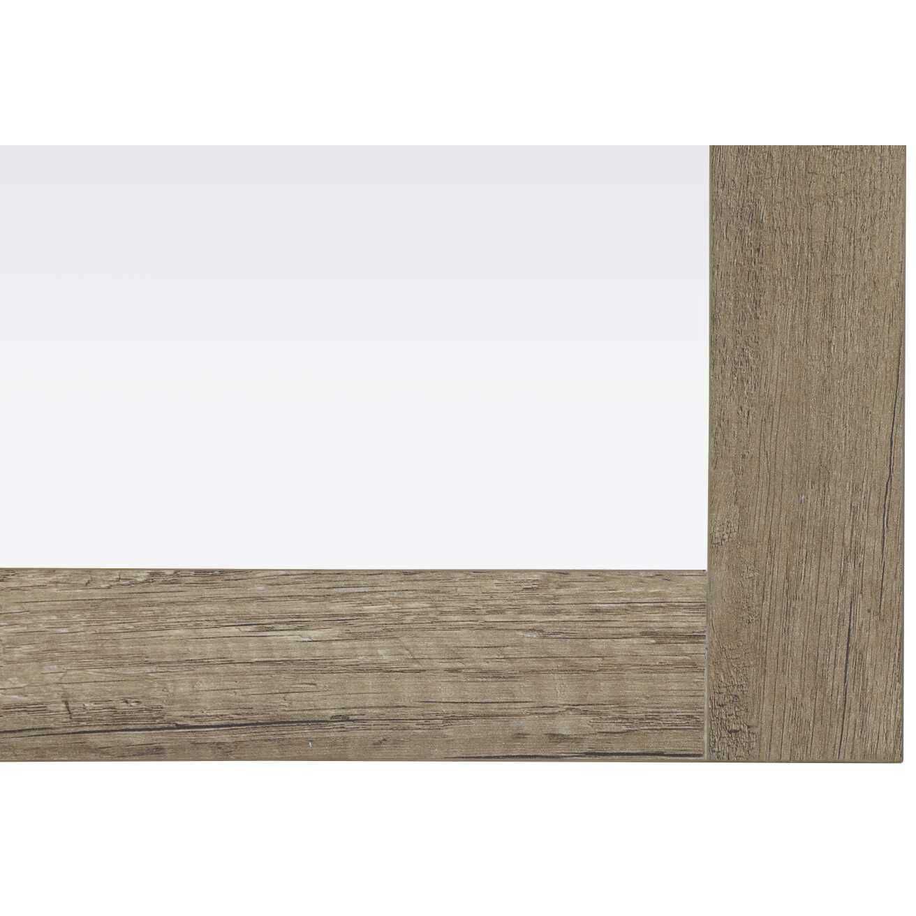 Norah 36 X 27 inch Natural Oak Mirror