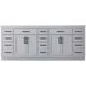 Alden 84 X 35 inch Grey Bathroom Vanity Cabinet