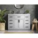Alden 48 X 35 inch Grey Bathroom Vanity Cabinet