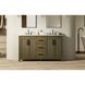 Alina 60 X 34 inch Hazel Oak Bathroom Vanity Cabinet