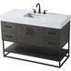 Caroline 48 X 34 inch Mocha Brown Bathroom Vanity Cabinet