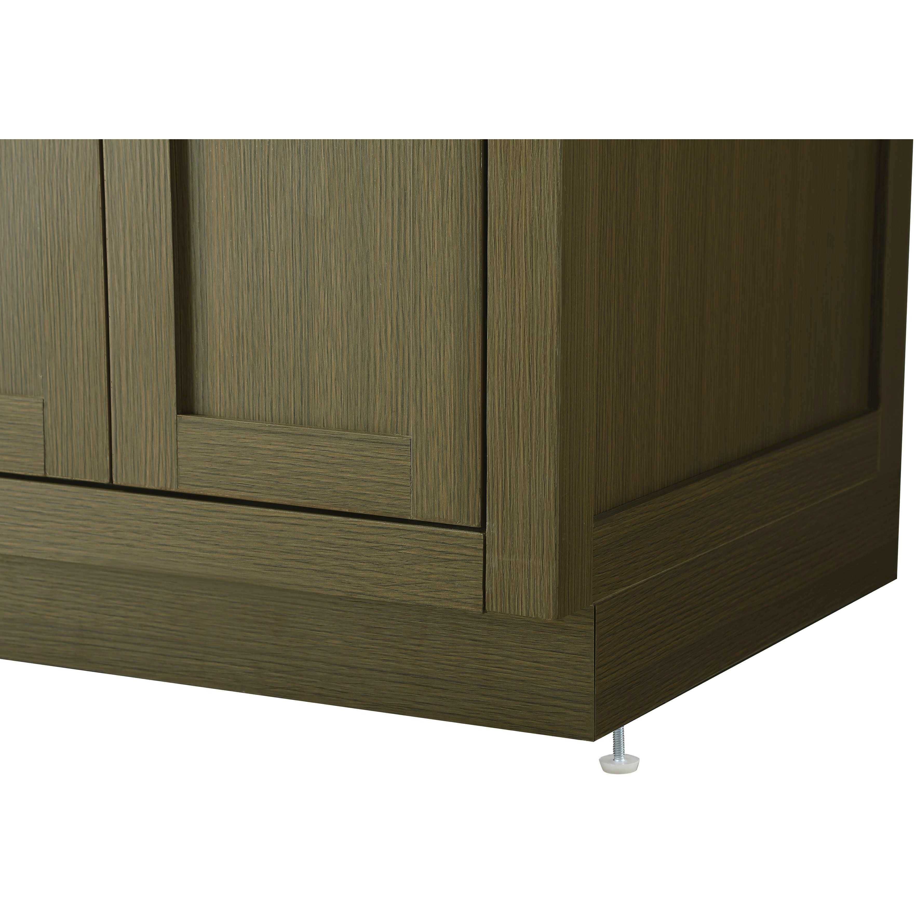 Alden 24 X 35 inch Chestnut Brown Bathroom Vanity Cabinet