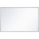 Monet 28 X 28 inch White Wall Mirror