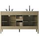 Blakely 60 X 34 inch Linen Oak Bathroom Vanity Cabinet