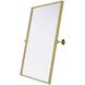 Amoura 30 X 24 inch Brass Mirror