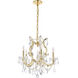 Maria Theresa 6 Light 20 inch Gold Dining Chandelier Ceiling Light in Clear, Royal Cut