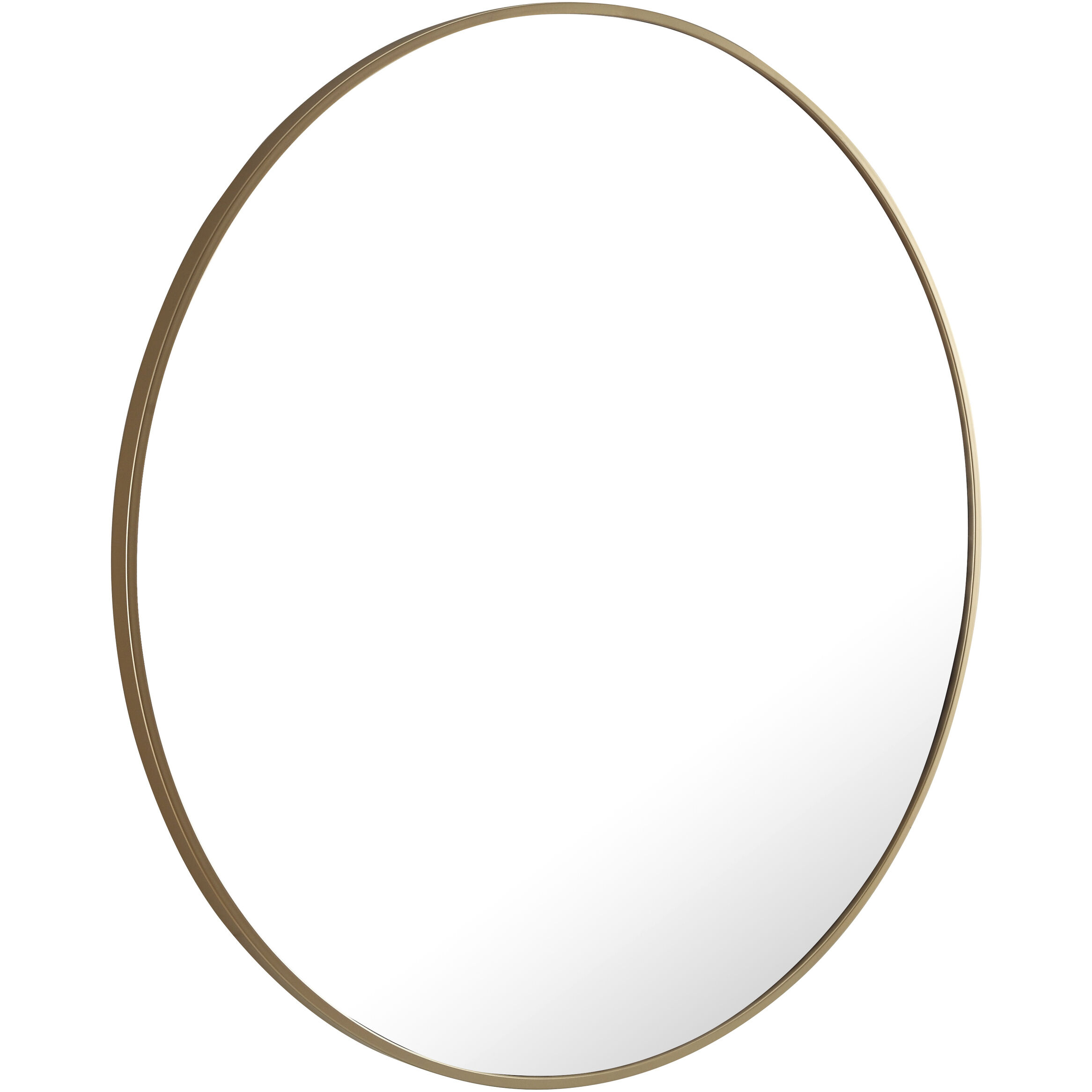 Eternity 32 X 32 inch Brass Wall Mirror