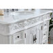 Oakland 42 X 22 X 36 inch Antique White Vanity Sink Set