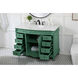 Clarion 48 X 22 X 36 inch Vintage Mint Vanity Sink Set