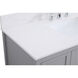 Theo 48 X 22 X 34 inch Gray Vanity Sink Set