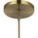 Vera 74 Light 44 inch Satin Gold Chandelier Ceiling Light