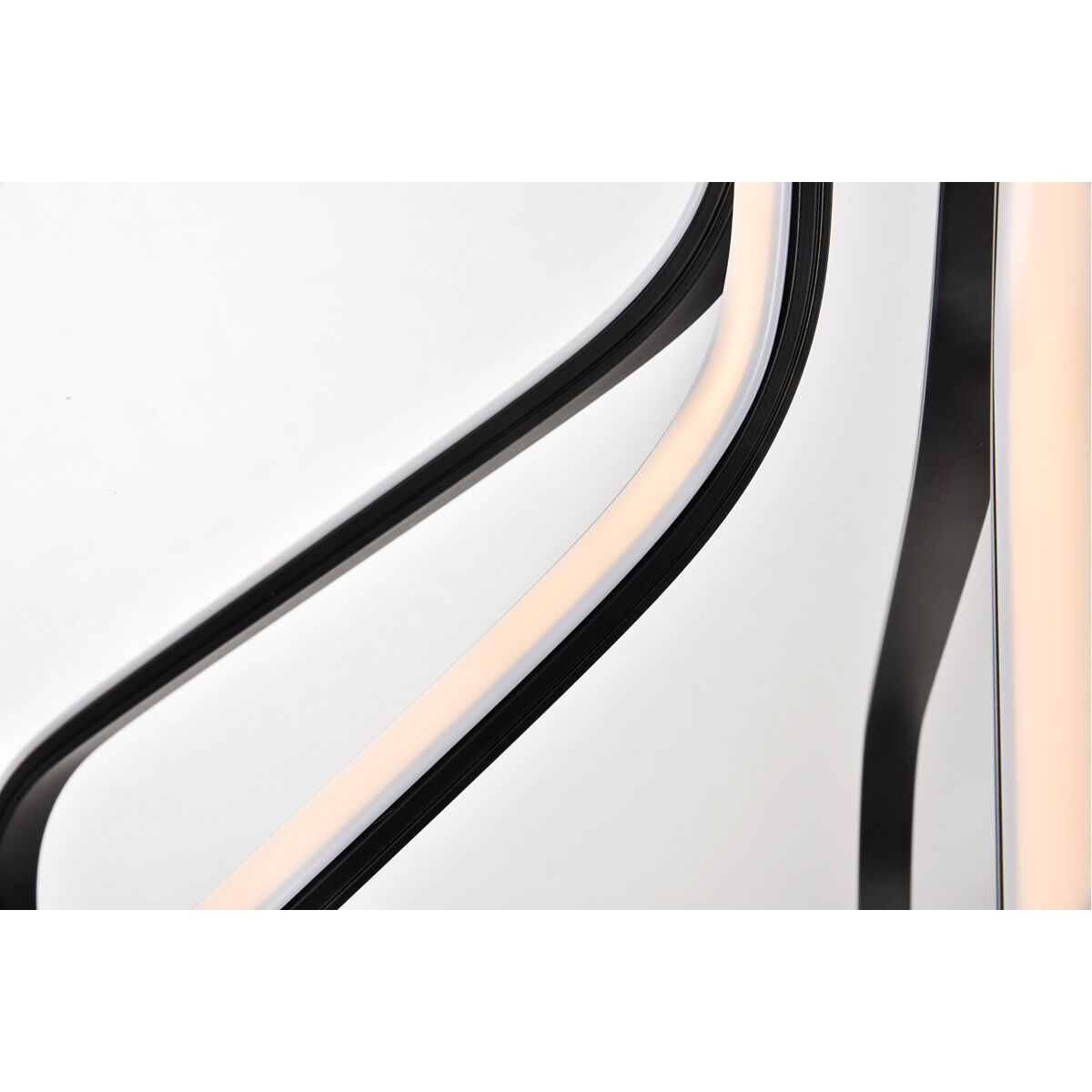 Dahlia LED 26.6 inch Black Pendant Ceiling Light