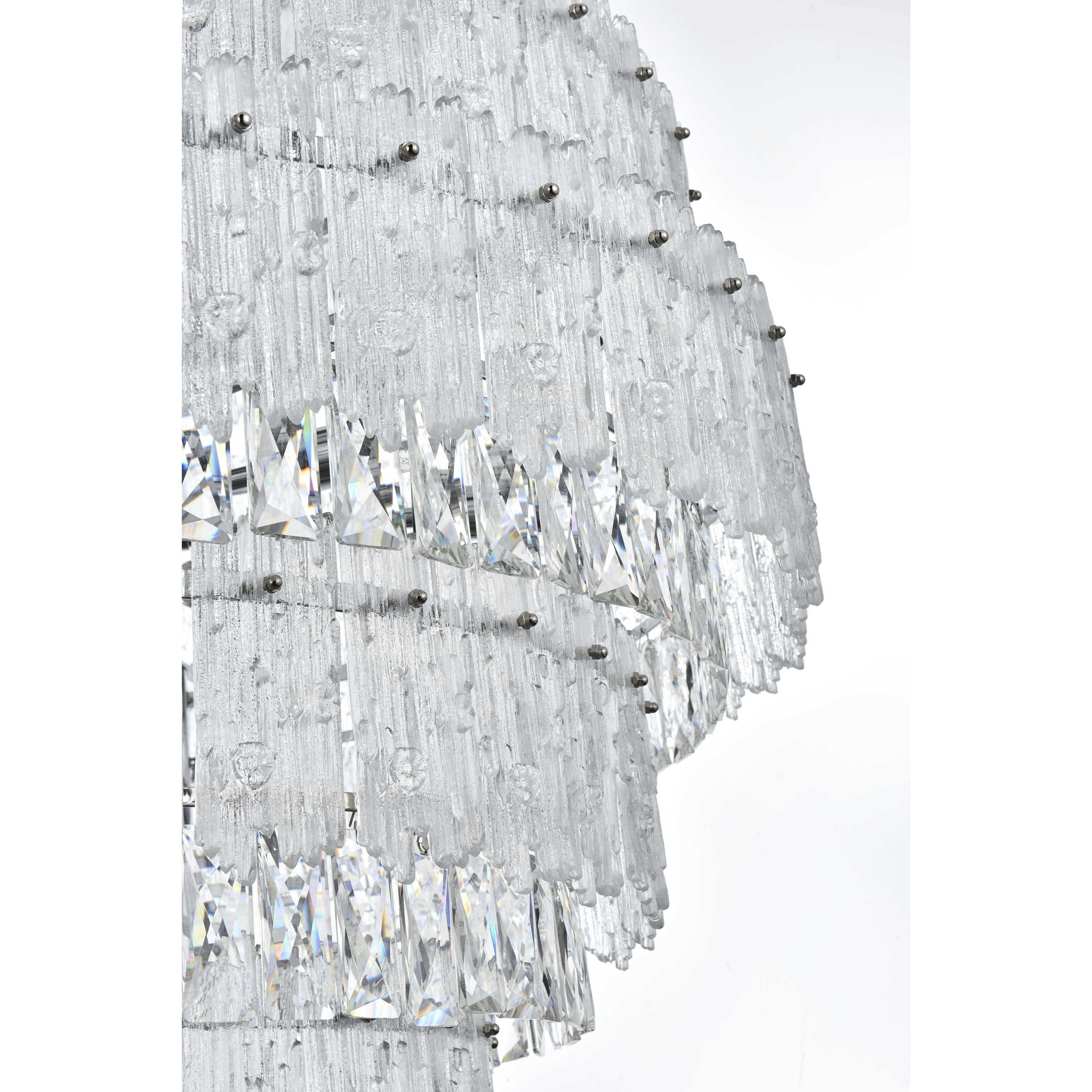 Emilia 27 Light 36 inch Chrome Chandelier Ceiling Light