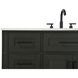 Virginia 48 X 35 inch Mocha Brown Bathroom Vanity Cabinet