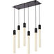 Weston 6 Light 32 inch Black Pendant Ceiling Light