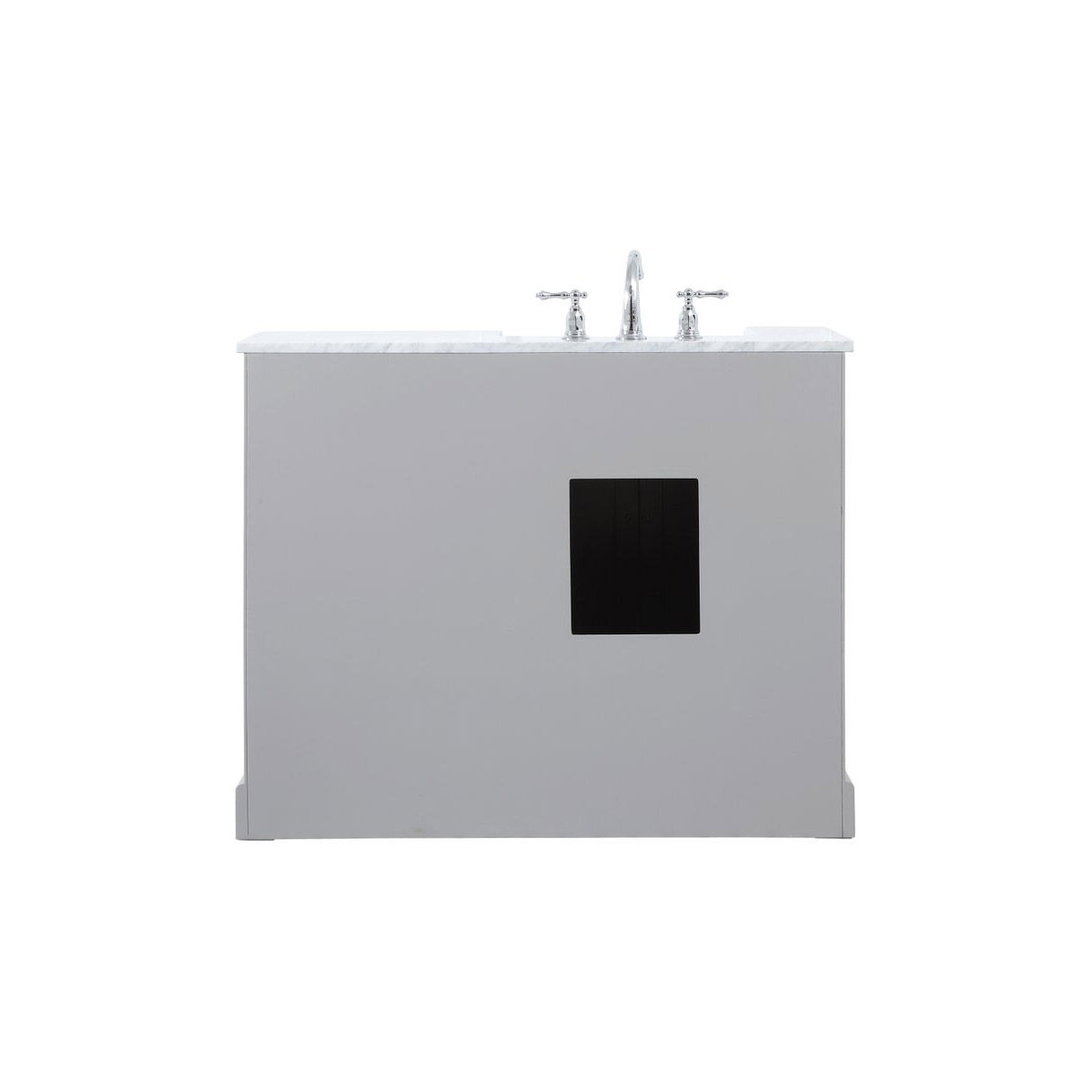 Franklin 42 X 22 X 34.75 inch Grey Bathroom Vanity Cabinet