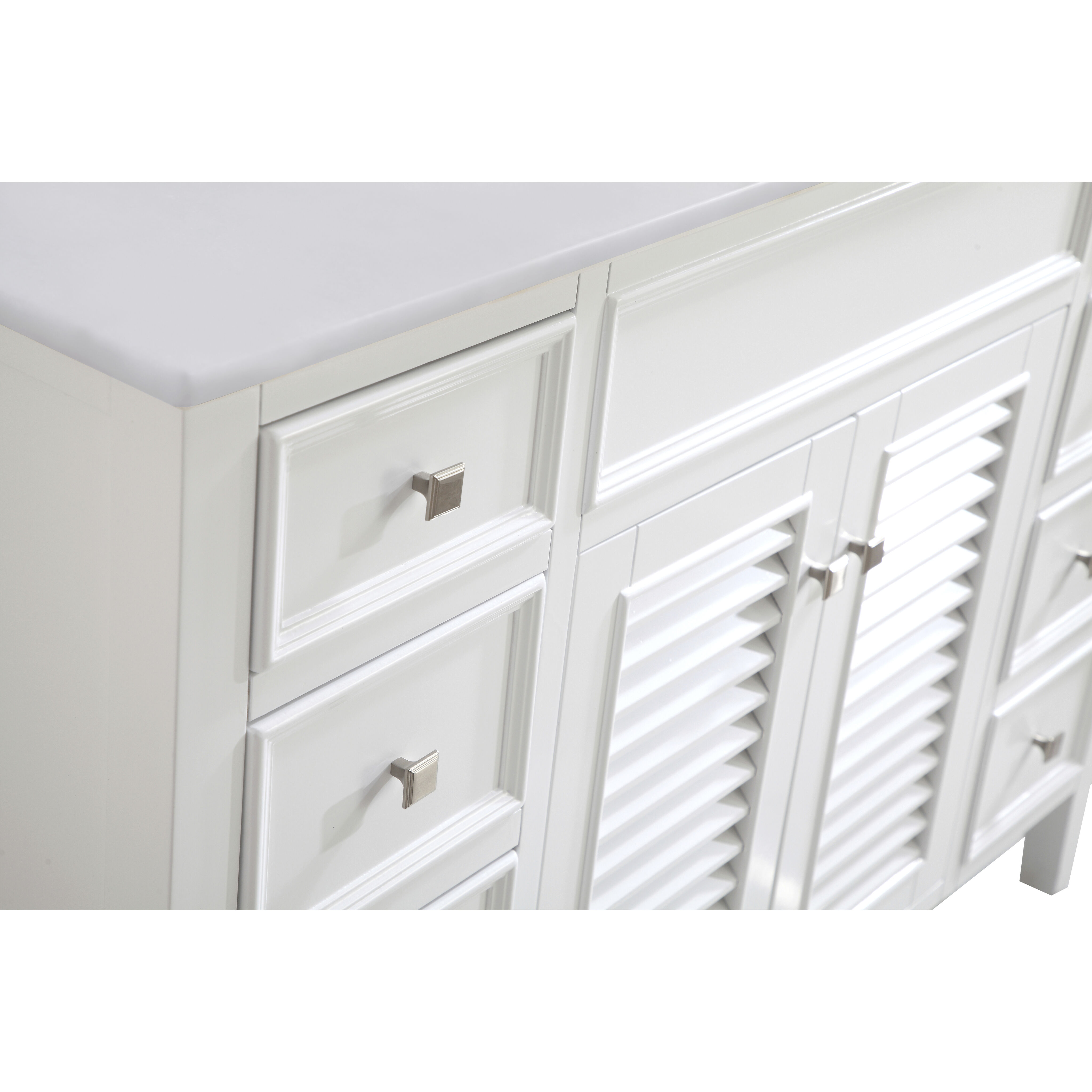 Cape Cod 48 X 21 X 35 inch Antique White Vanity Sink Set
