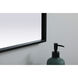 Ayra 40 X 27 inch Black Mirror in 27 x 40