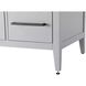Millie 32 X 35 inch Grey Bathroom Vanity Cabinet