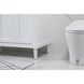 Bennett 60 X 21 X 35 inch White Vanity Sink Set